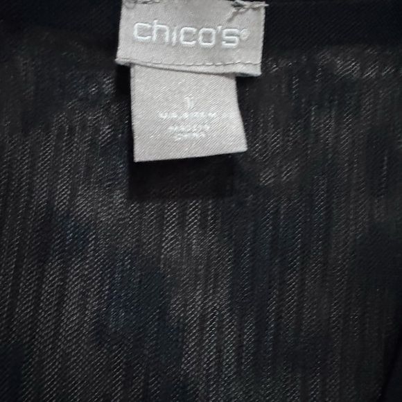 Chico's Brown and Black Leopard Print Cardigan 2 piece set - Picture 13 of 15